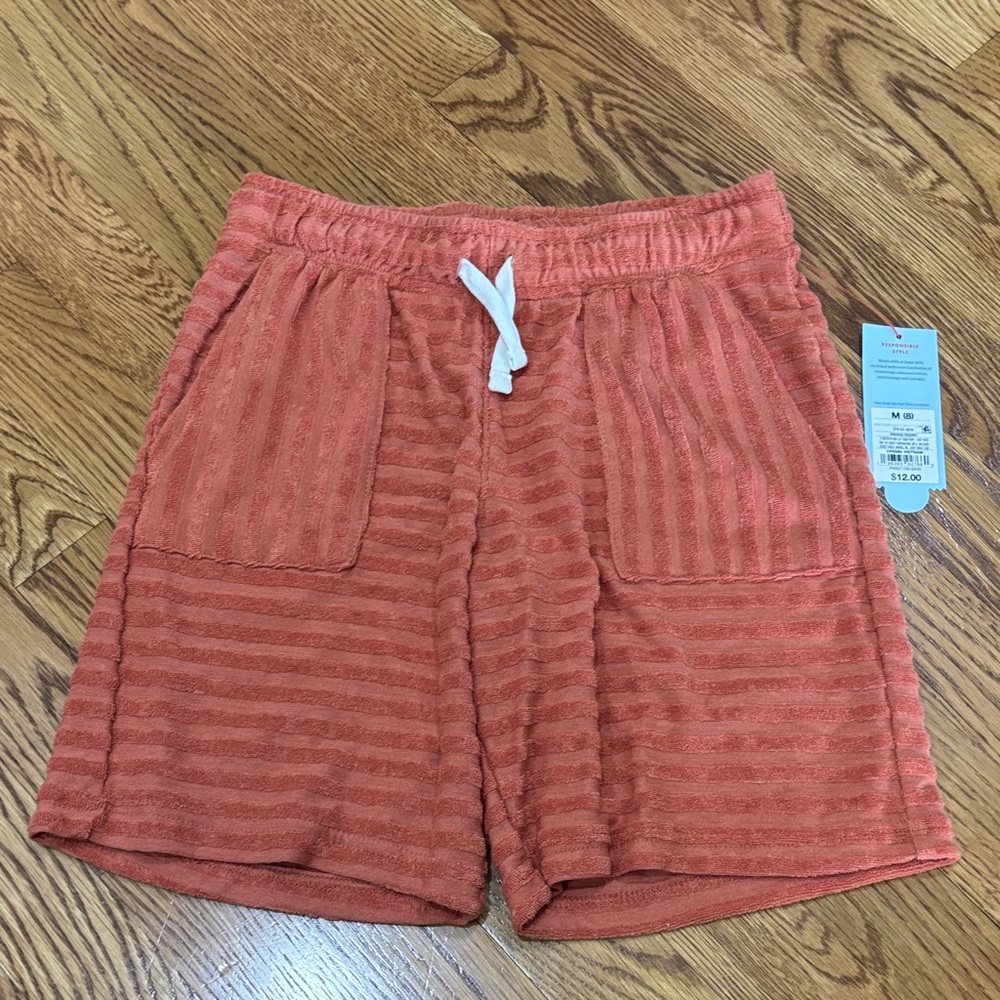 Cat & Jack Coral Shorts with Drawstring
